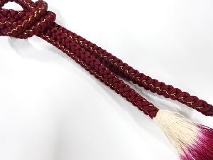 正絹　手組帯締め